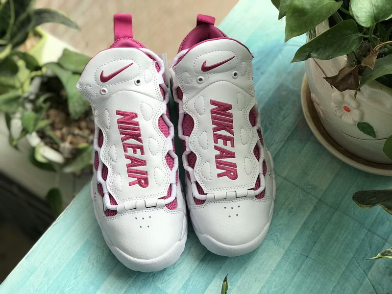 Authentic Nike Air More Moeny white&pink women